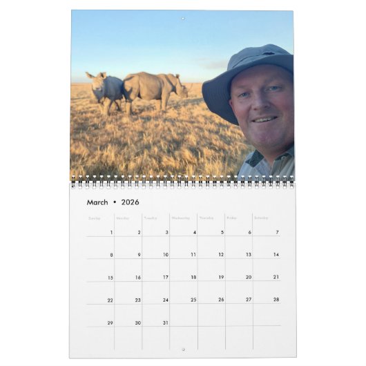 Foxy.Afrika Kalender (Mar 2026)