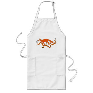 Foxy Apron Plain Lang Schort