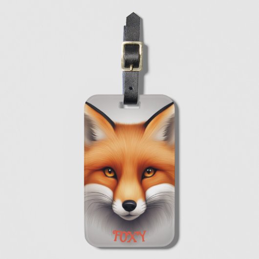 Foxy Bagagelabel (Voorkant (verticaal))