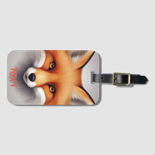 Foxy Bagagelabel (Voorkant (horizontaal))