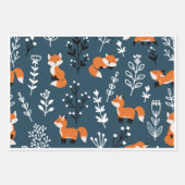 Foxy Blue Inpakpapier Vel (Voorkant 3)