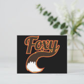 Foxy Briefkaart (Staand voorkant)