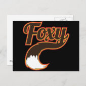 Foxy Briefkaart (Voorkant / Achterkant)