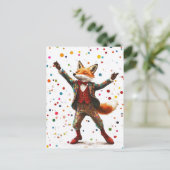 Foxy Briefkaart (Staand voorkant)