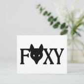 Foxy Briefkaart (Staand voorkant)