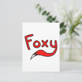 Foxy Briefkaart (Staand voorkant)