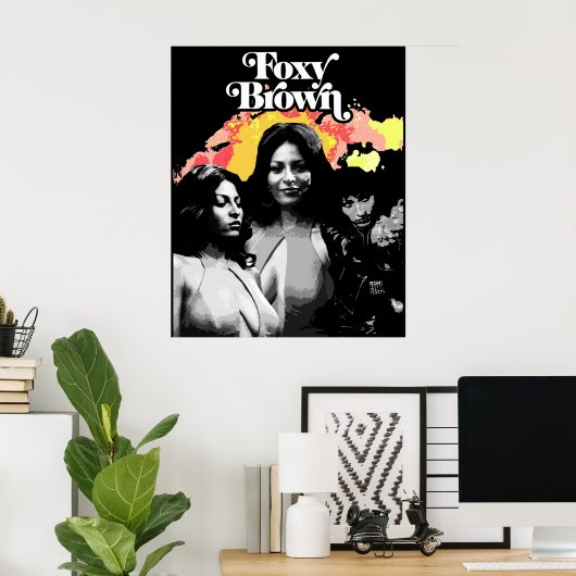 Foxy Brown 74 Poster (Thuiskantoor)