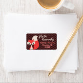 Foxy chevron etiket (Insitu)