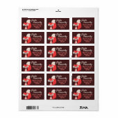 Foxy chevron etiket (Full Sheet)