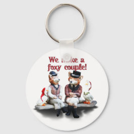 Foxy Couple Sleutelhanger
