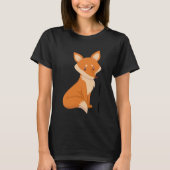 Foxy Cute Fox Women's Foxy T-shirt (Voorkant)