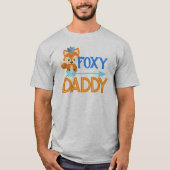 Foxy Daddy Wild One Blue Woodland Party T-shirt (Voorkant)