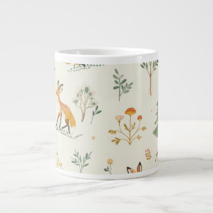 "Foxy Delight Keramische Mok" Grote Koffiekop