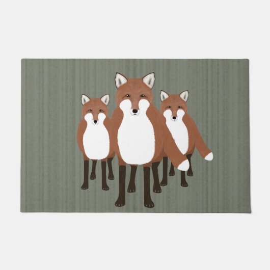Foxy Deurmat (Voorkant)