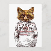 Foxy DPRY Fox Briefkaart (Voorkant)