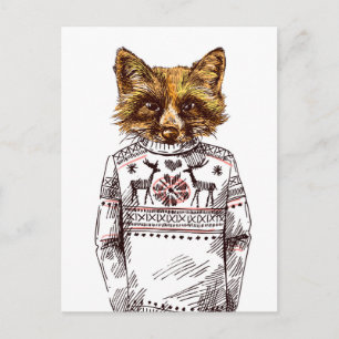 Foxy DPRY Fox Briefkaart