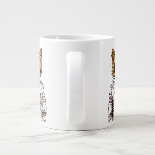 Foxy DPRY Fox Grote Koffiekop (Achterkant)