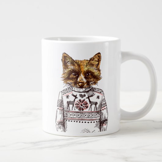 Foxy DPRY Fox Grote Koffiekop (Rechts)