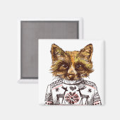 Foxy DPRY Fox Magneet (Voorkant / Achterkant)