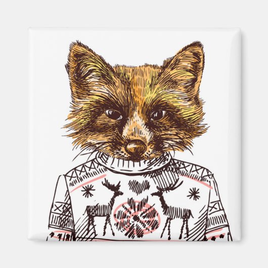 Foxy DPRY Fox Magneet (Voorkant)
