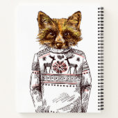 Foxy DPRY Fox Notitieboek (Achterkant)