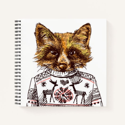 Foxy DPRY Fox Notitieboek (Voorkant)