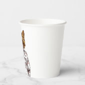 Foxy DPRY Fox Papieren Bekers (Achterkant)