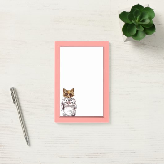 Foxy DPRY Fox Post-it® Notes (Kantoor)