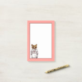 Foxy DPRY Fox Post-it® Notes (Op bureau)