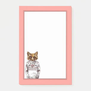 Foxy DPRY Fox Post-it® Notes