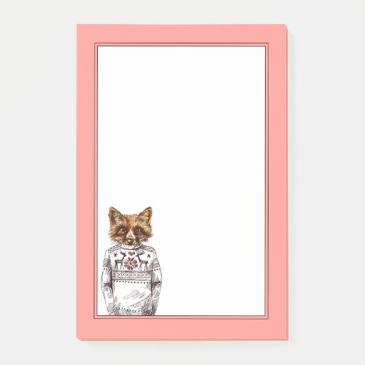 Foxy DPRY Fox Post-it® Notes (Voorkant)