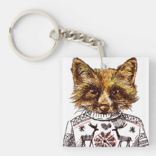 Foxy DPRY Fox Sleutelhanger