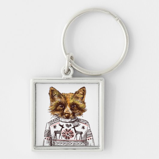 Foxy DPRY Fox Sleutelhanger (Voorkant)