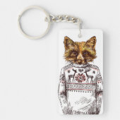 Foxy DPRY Fox Sleutelhanger (Voorkant)