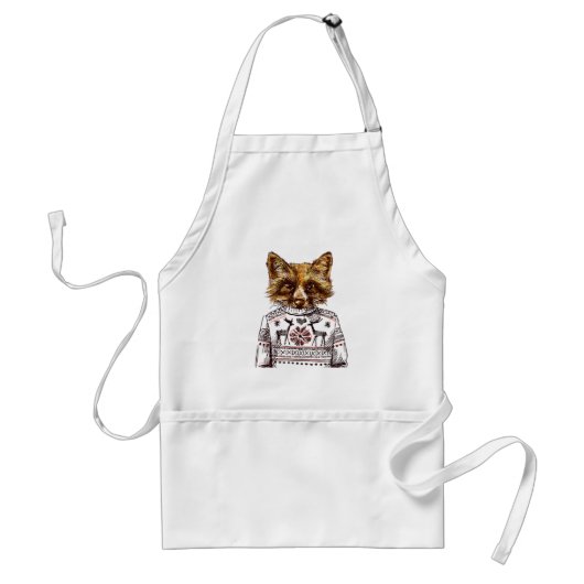 Foxy DPRY Fox Standaard Schort (Voorkant)