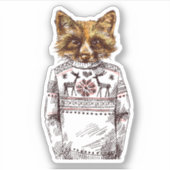 Foxy DPRY Fox Sticker (Voorkant)