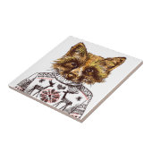 Foxy DPRY Fox Tegeltje (Zijkant)