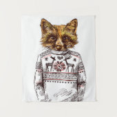 Foxy DPRY Fox Wandkleed (Voorkant)