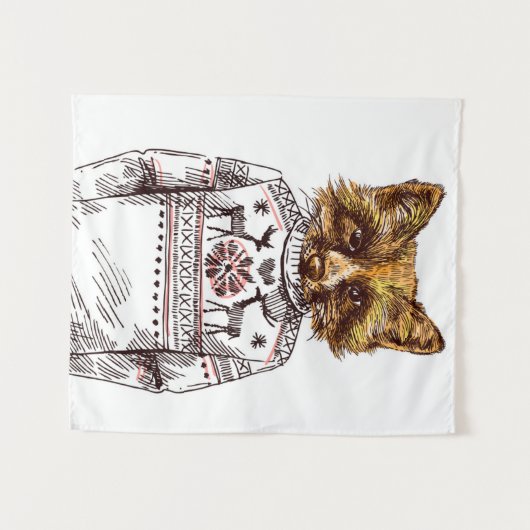 Foxy DPRY Fox Wandkleed (Voorkant (horizontaal))