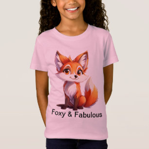 Foxy en Fabulous - Schattige Fox T-shirt voor meis