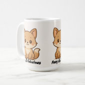 Foxy & Fabulous Mok (Voorkant links)