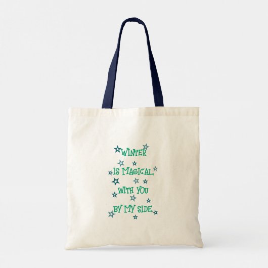Foxy Feestdagen Tote Bag (Achterkant)