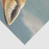 Foxy Felecia in bikini, zomerpret Tissuepapier (Detail)