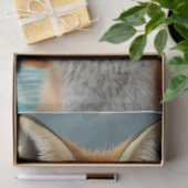 Foxy Felicia, Fruitige Drink op Vaca Tissuepapier (Geschenk)