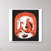 Foxy FItzroy op Stretched Canvas Afdruk (Voorkant)