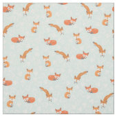 Foxy Floral door Origami-Prints Stof (Swatch)