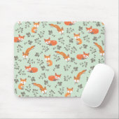 Foxy Floral Pattern Muismat (Met muis)