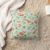 Foxy Floral Pillow Kussen (Deken)
