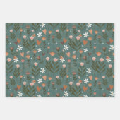 Foxy Florals cadeauverpakking Inpakpapier Vel (Voorkant 2)