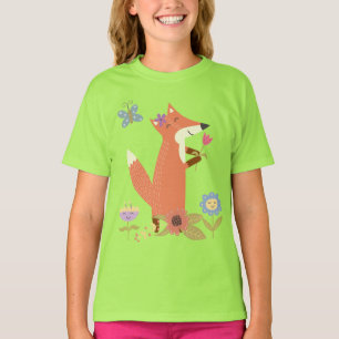Foxy Forest TShirt T-Shirt Fox